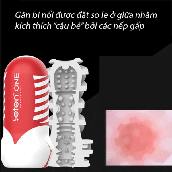 Cốc Thủ Dâm Leten One 3D Nhật Bản Cao Cấp Trải Nghiệm Sướng