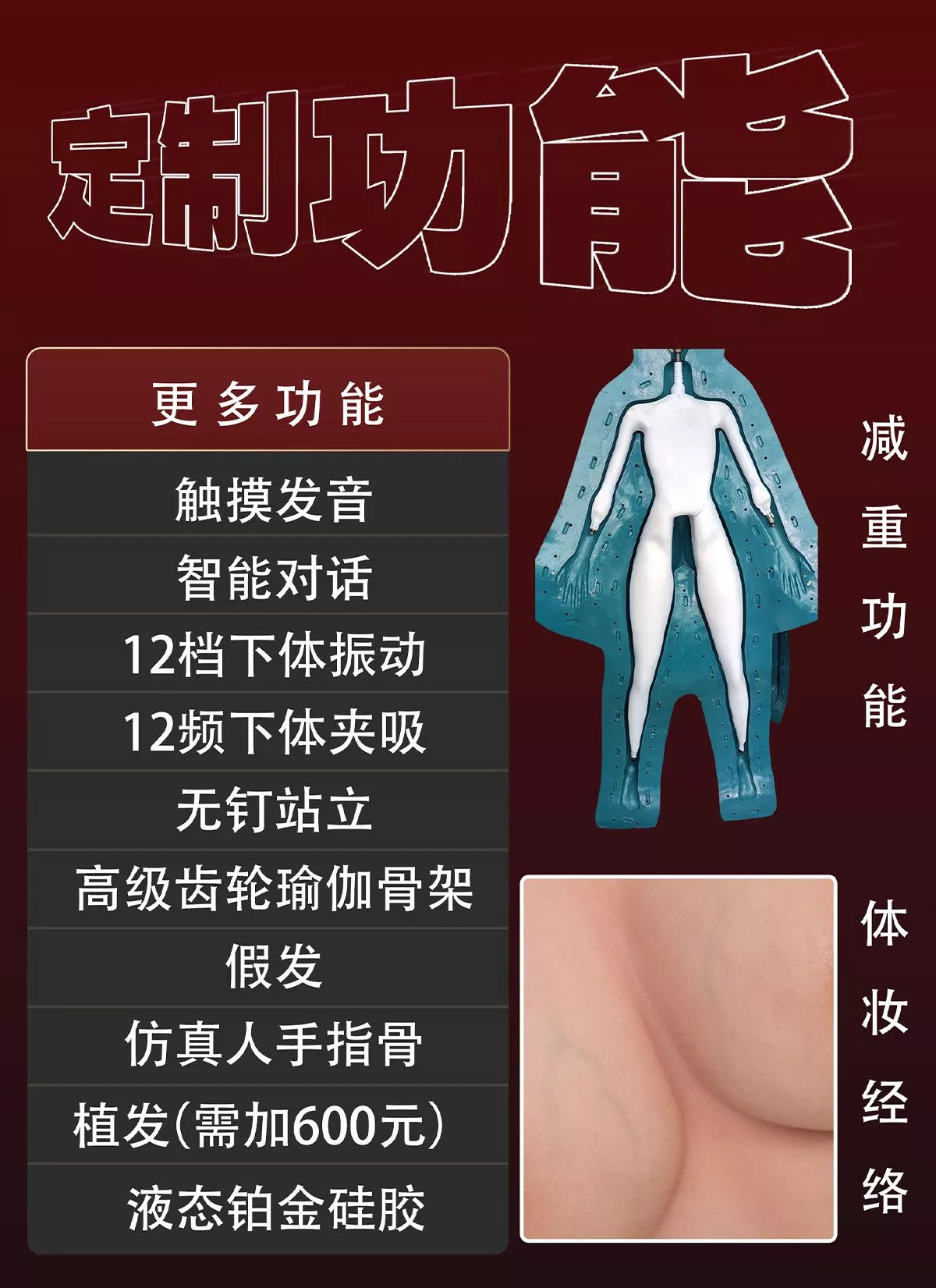 Búp Bê Tình Dục Nhật Bản JY Doll Anna Cằm Mở Full Silicon 163cm
Búp Bê Tình Dục Nhật Bản JY Doll Anna Cằm Mở Full Silicon 163cm