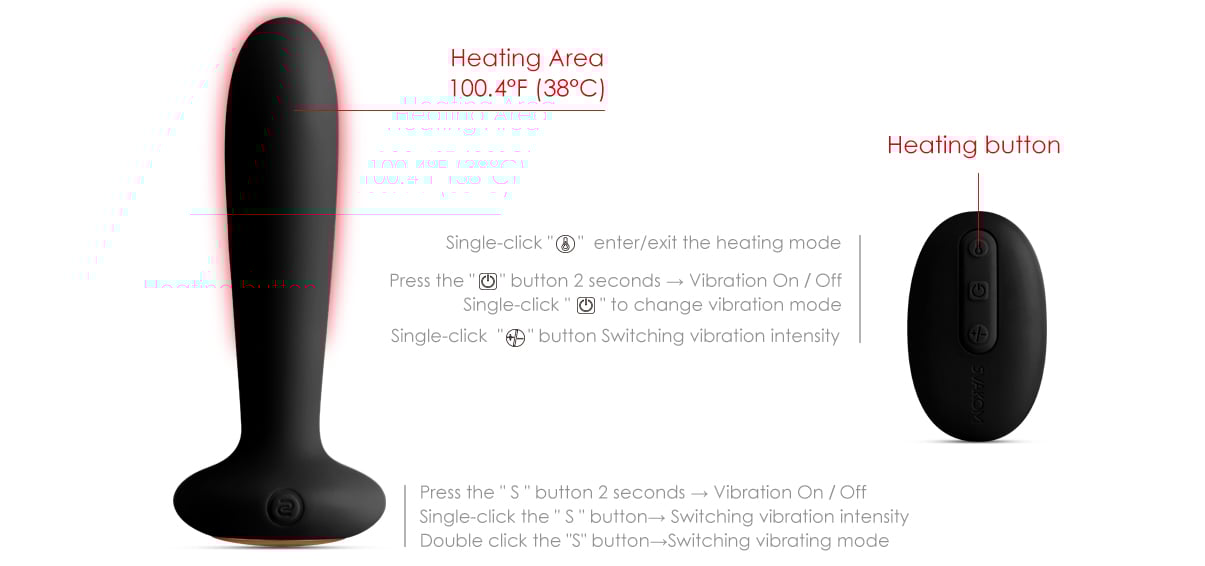 SVAKOM Primo hậu môn sưởi ấm cao cấp đồ chơi kích thích bán chạy