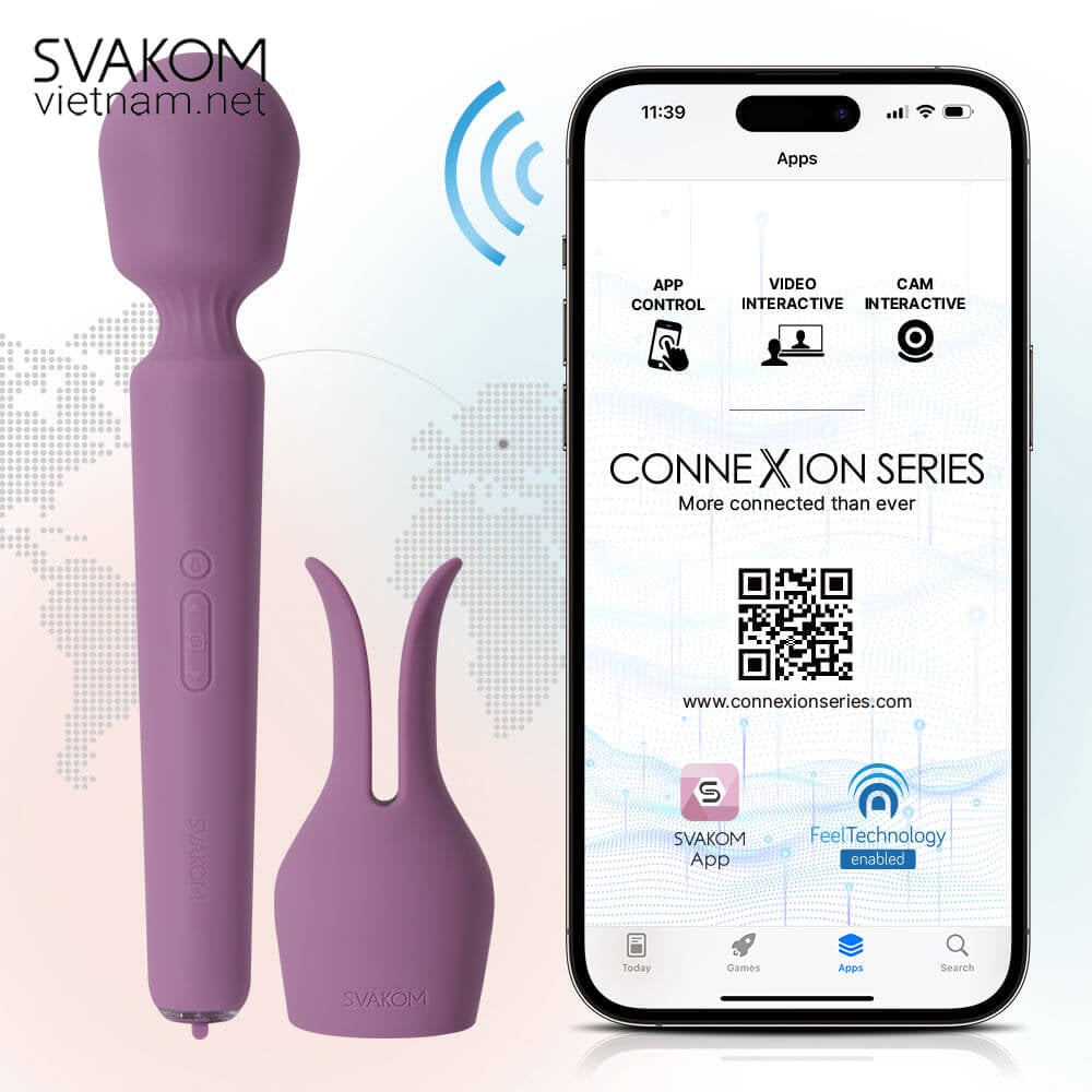  Phân phối SVAKOM Emma Neo 2 - Chày Rung Tình Dục Cỡ Lớn Mạnh Mẽ & Tương Tác mới nhất
