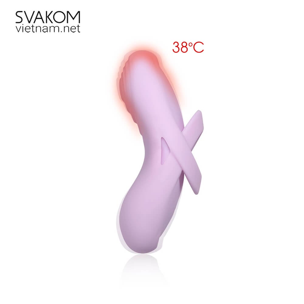 Máy Rung Âm Vật Đeo Ngón SVAKOM Echo 2 Điều Khiển App Tình Yêu