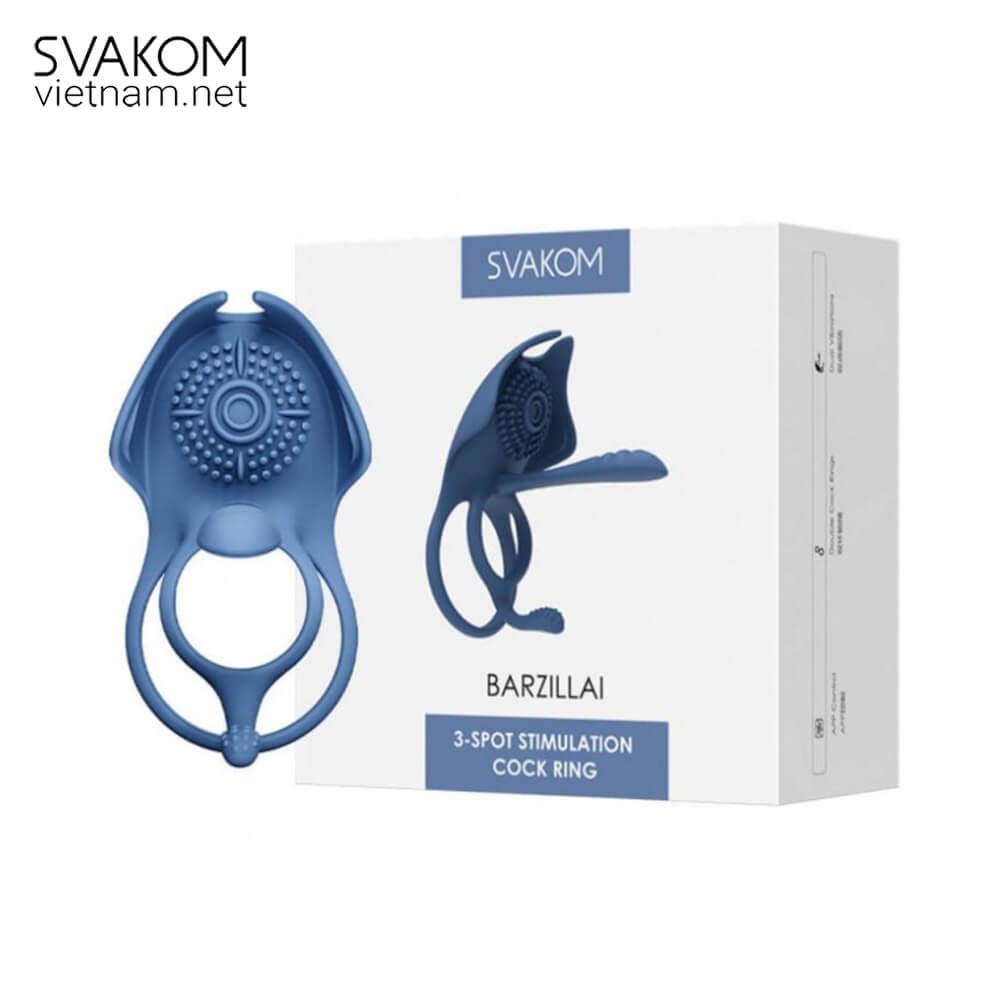 Shop bán Cock Ring SVAKOM Barzillai - Vòng Đeo Dương Vật Kích Thích 4 Điểm Nhạy Cảm Điều Khiển Qua Ứng Dụng chính hãng