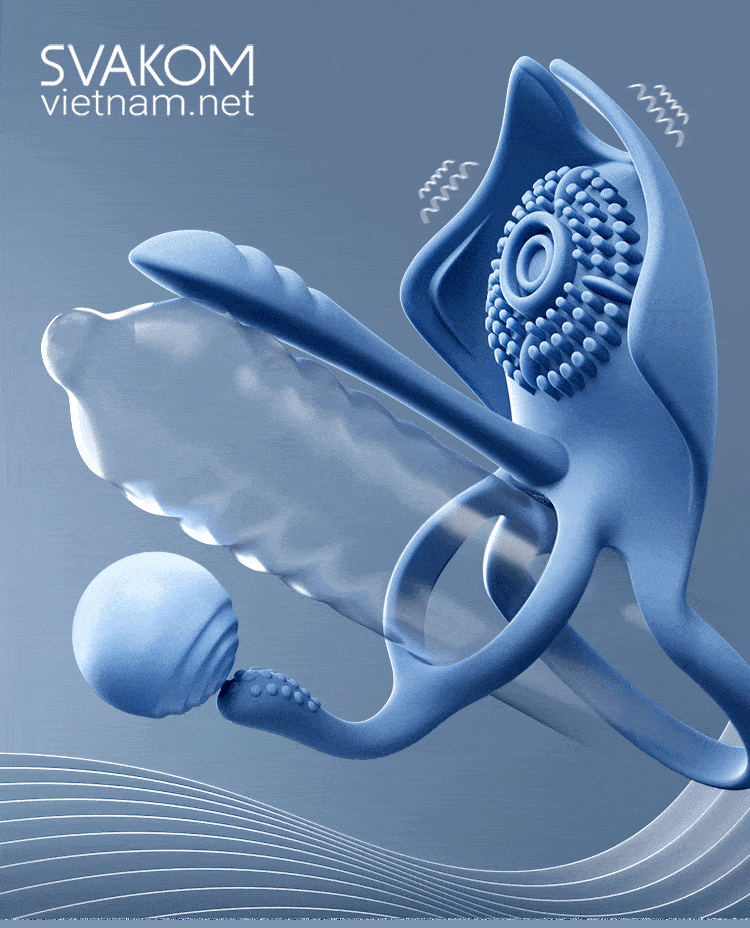  Shop bán Cock Ring SVAKOM Barzillai - Vòng Đeo Dương Vật Kích Thích 4 Điểm Nhạy Cảm Điều Khiển Qua Ứng Dụng chính hãng