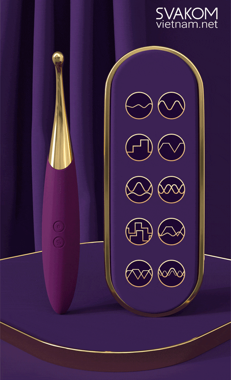 SVAKOM Beatrice Thanh Rung Điểm G Kích Thích 2 Đầu Mua Ngay