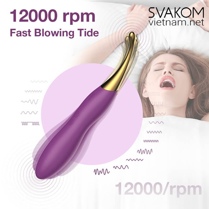  Bảng giá SVAKOM Beatrice thanh rung điểm G 2 đầu phụ thay thế mới nhất