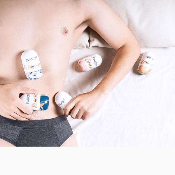 SVAKOM Hedy X trứng thủ dâm nam máy rung đa chế độ siêu phê