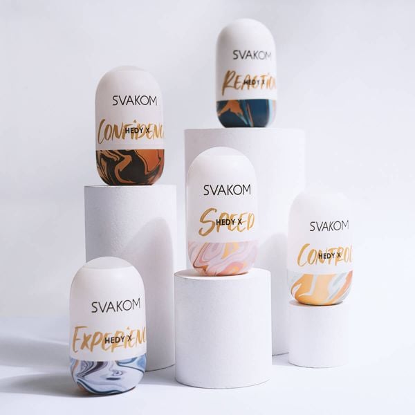 SVAKOM Hedy X trứng thủ dâm nam máy rung đa chế độ siêu phê