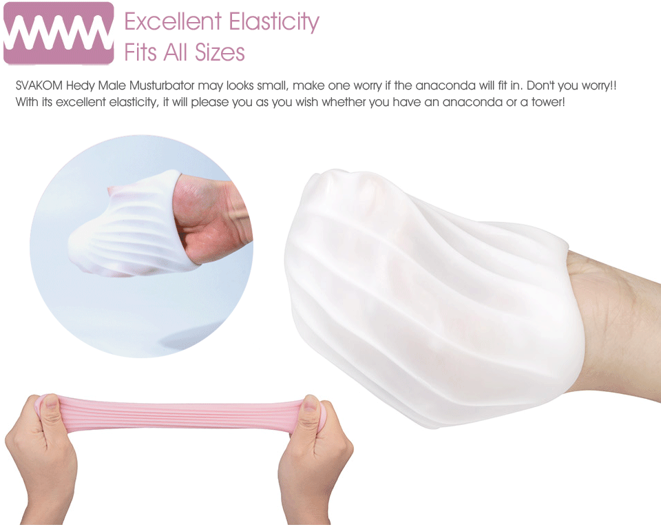 SVAKOM Hedy trứng ống kem lạnh kích thích cực mạnh cho nam