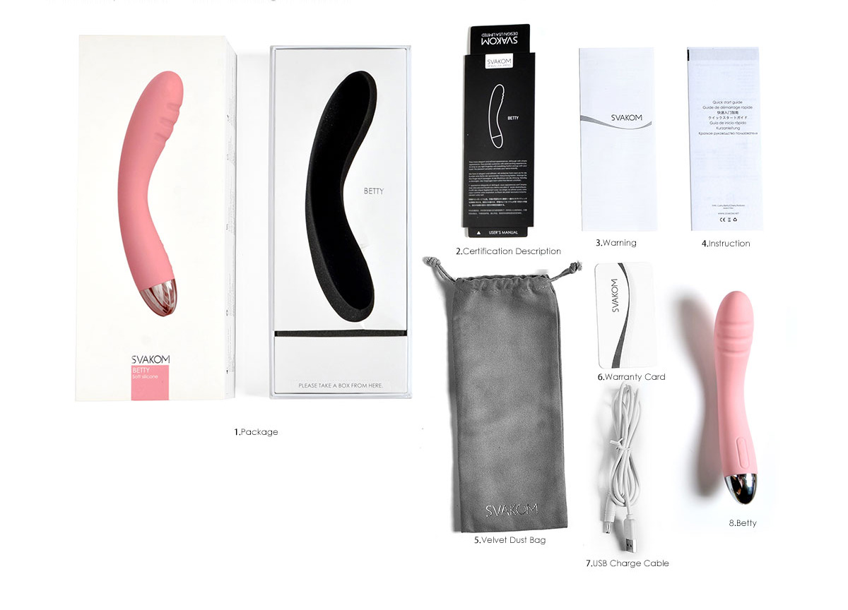 SVAKOM Betty dương vật giả rung cao cấp đồ chơi tình dục nữ SVAKOM Betty dương vật giả rung cao cấp đồ chơi tình dục nữ