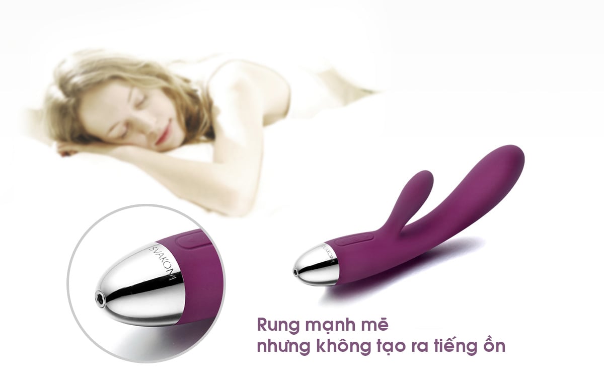 SVAKOM Alice máy massage đôi nhánh cao cấp thoải mái dễ dùng