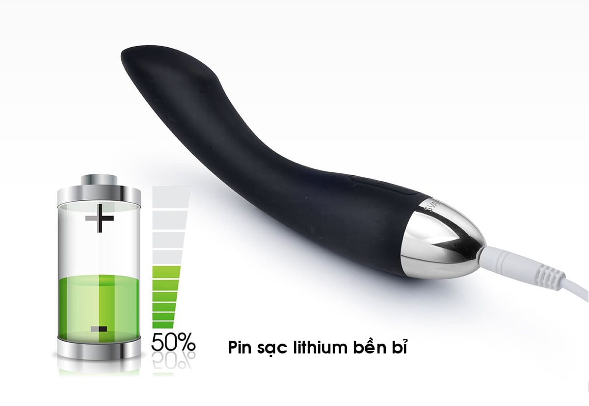 SVAKOM Amy dương vật giả rung 1 nhánh cao cấp tăng khoái cảm