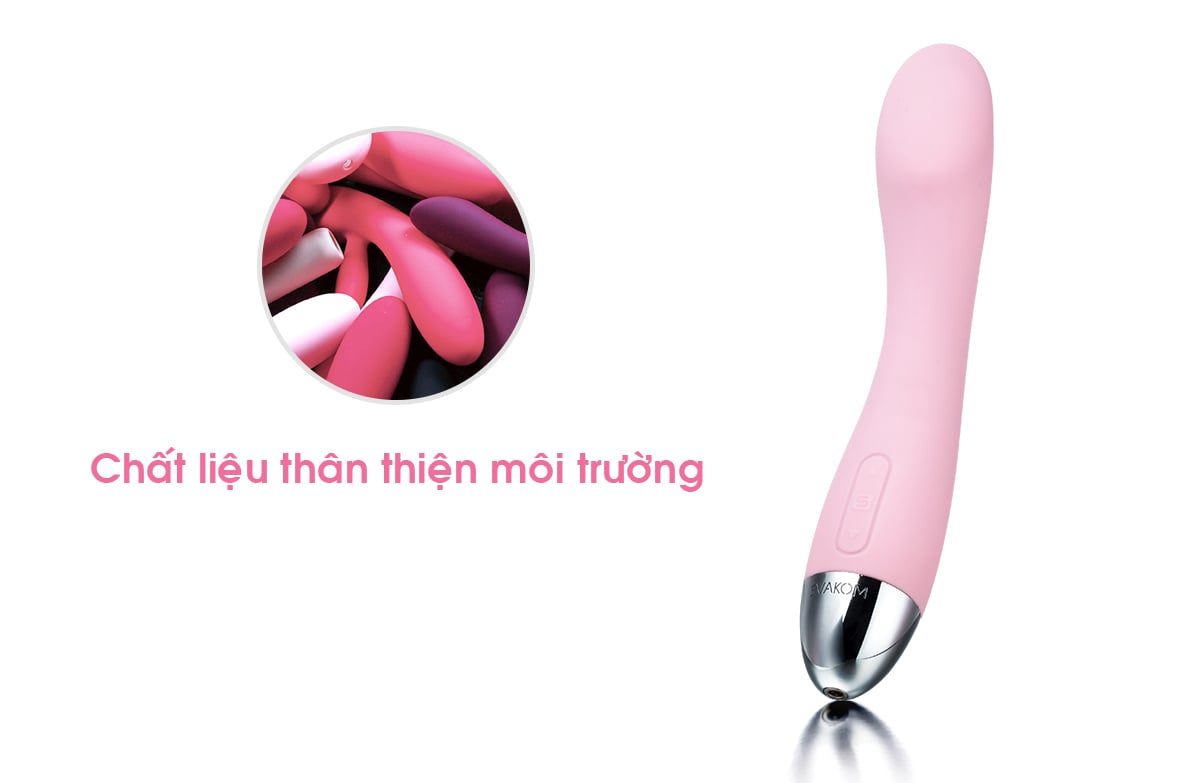 SVAKOM Amy dương vật giả rung 1 nhánh cao cấp tăng khoái cảm