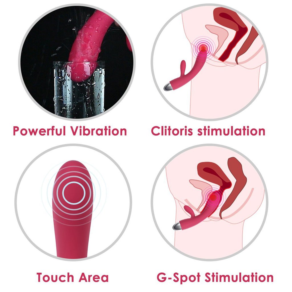 SVAKOM Lorna máy rung hai nhánh cảm biến chạm sướng đỉnh