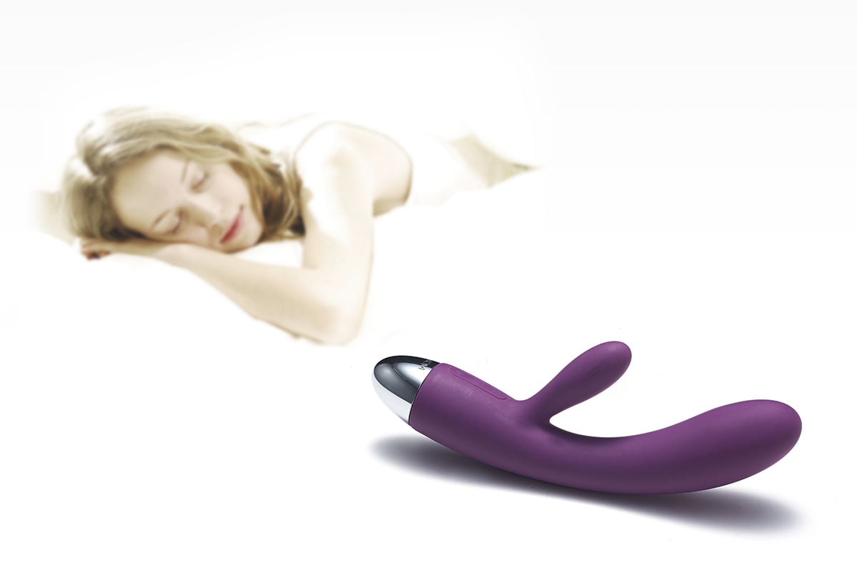 SVAKOM Lorna máy rung hai nhánh cảm biến chạm sướng đỉnh