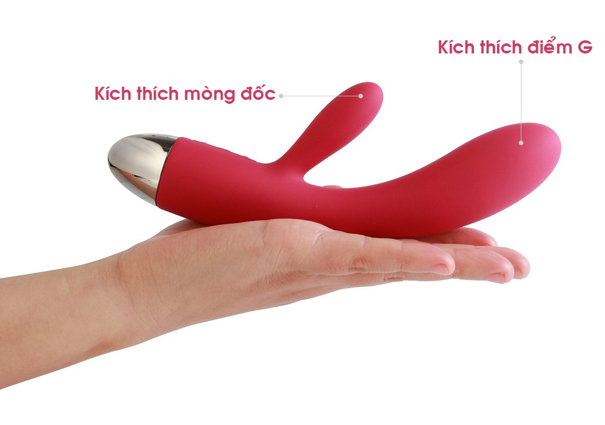  Review SVAKOM Lorna dụng cụ tình yêu hai nhánh dương vật rung cảm biến chạm giá sỉ