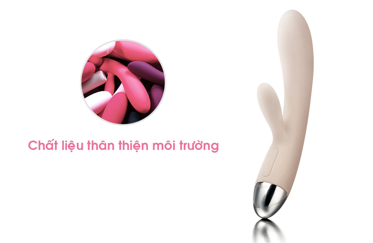  Review SVAKOM Lorna dụng cụ tình yêu hai nhánh dương vật rung cảm biến chạm giá sỉ