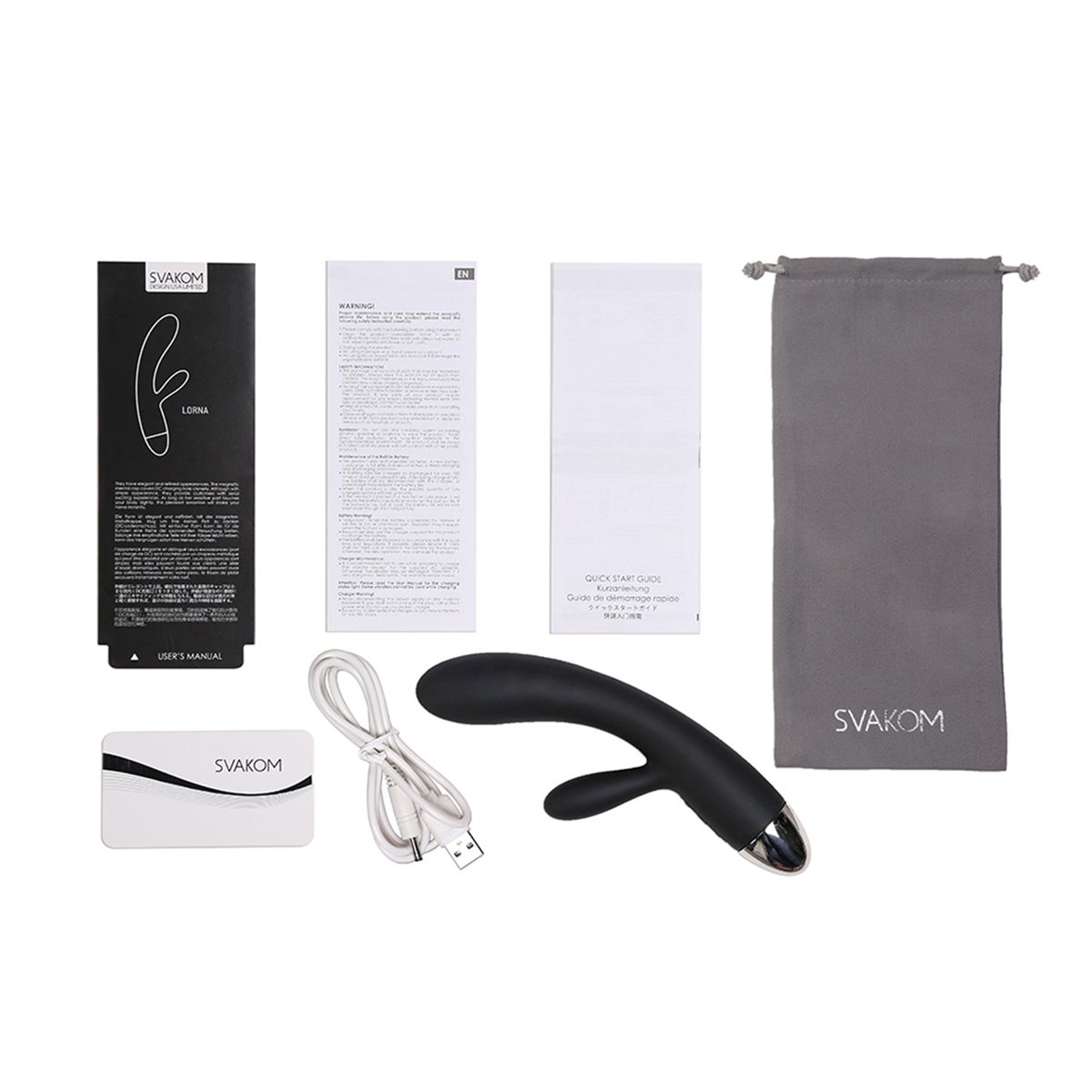  Review SVAKOM Lorna dụng cụ tình yêu hai nhánh dương vật rung cảm biến chạm giá sỉ