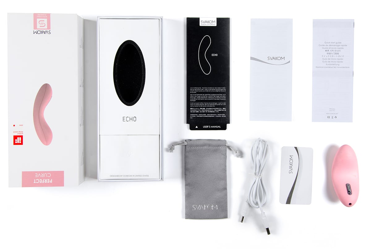 SVAKOM Echo lưỡi rung kỳ diệu đồ chơi tình yêu cho couples