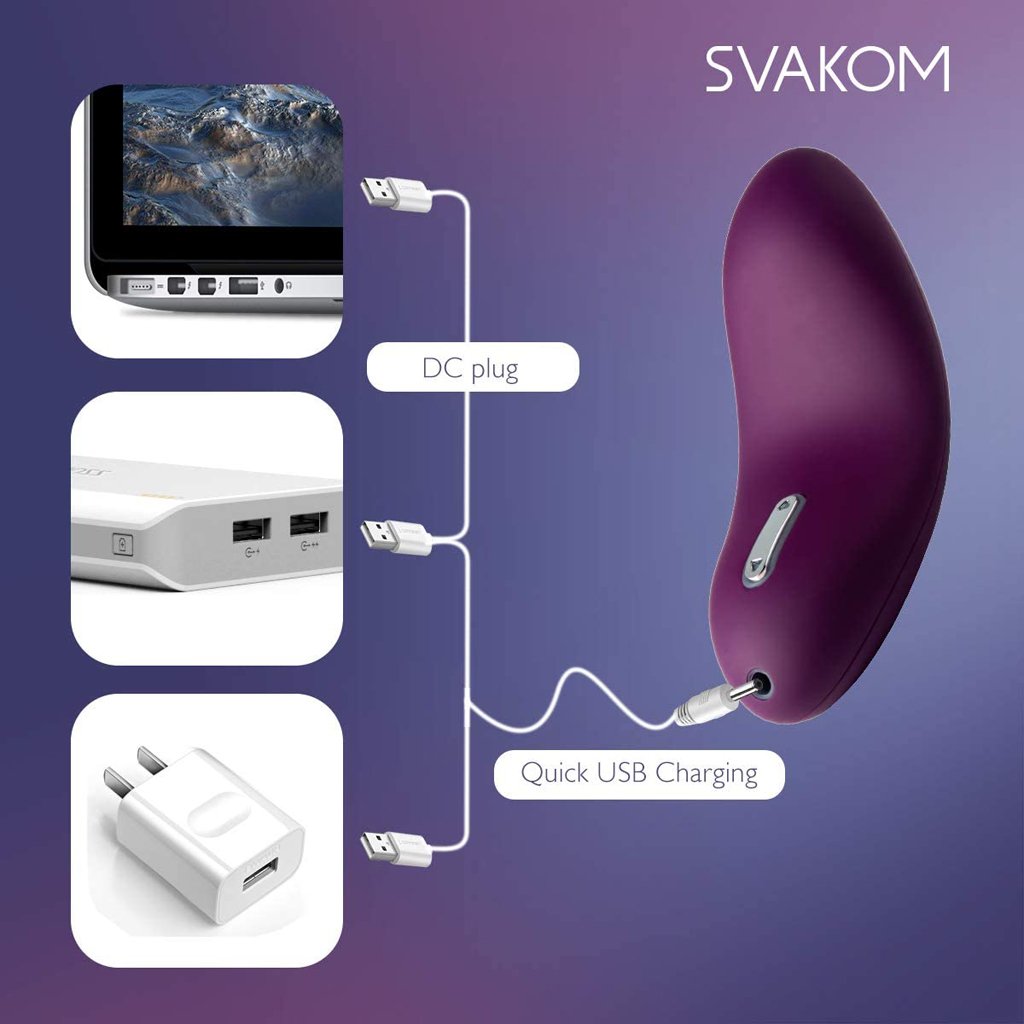 SVAKOM Echo lưỡi rung kỳ diệu đồ chơi tình yêu cho couples