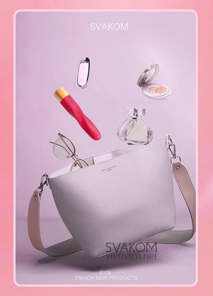  Review SVAKOM Finn thanh rung kích thích ngụy trang thỏi son gân xoắn cao cấp