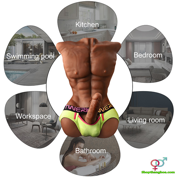 Búp Bê Tình Dục Nam Cao Cấp Cho Nữ Thủ Dâm Mềm Mại