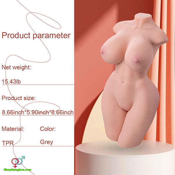 Búp bê bán thân SQ-MA20059 siêu mềm mại như gái mới lớn