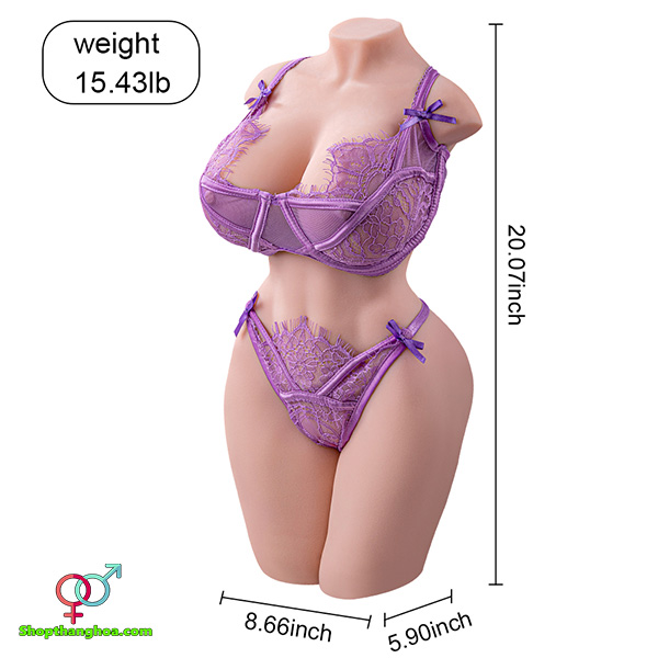 Búp bê bán thân SQ-MA20059 siêu mềm mại như gái mới lớn