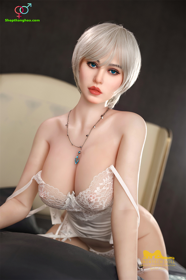 Irontech Doll Angelia 159cm S2 Plus tóc trắng Siêu thực, Bán chạy