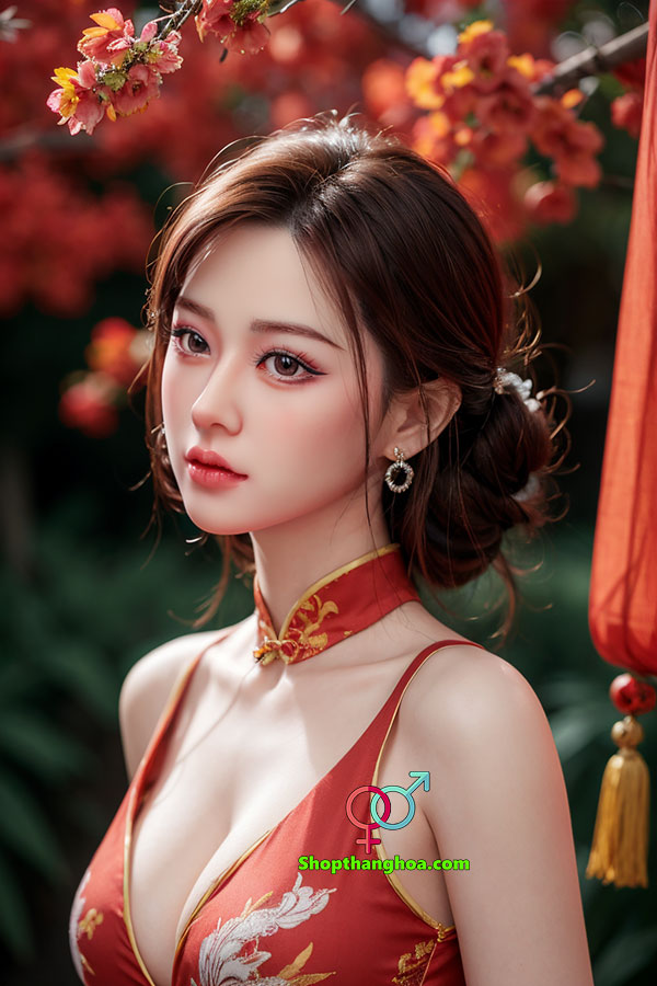 Búp bê Aiomi Doll áo dài quyến rũ BBTD413 cực thật hút khách