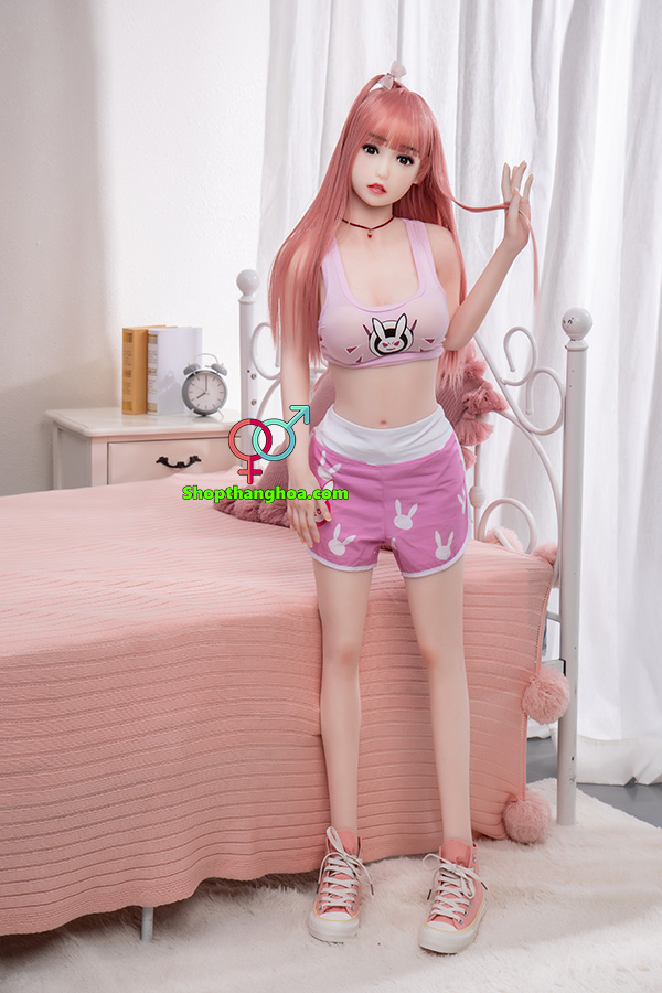 Búp bê Aiomi Doll tóc hồng 18+ siêu thực chất lượng cao