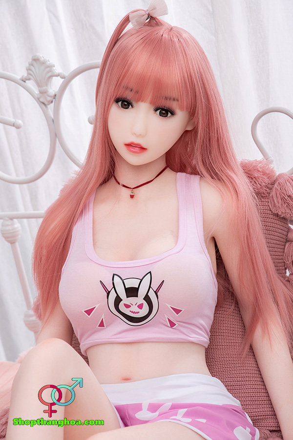Búp bê Aiomi Doll tóc hồng 18+ siêu thực chất lượng cao