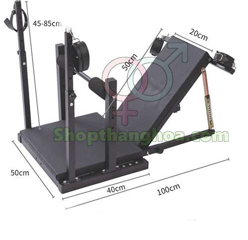 Dụng cụ cố định tay chân BDSM tiện lợi an toàn GSM003 kích thích