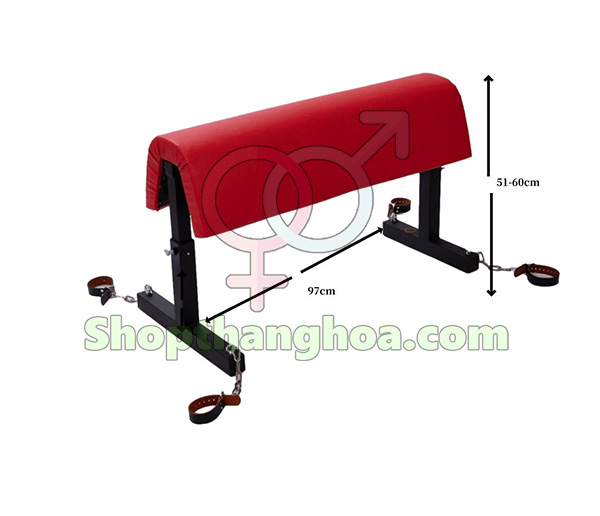 Ghế Ngựa Trojan Cố Định Tay Chân Tăng Khoái Cảm Khi Quan Hệ