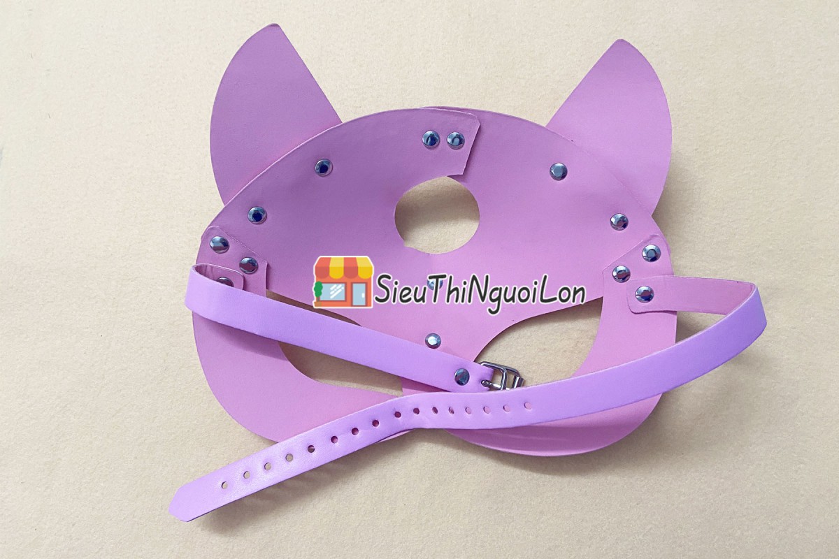 Mặt nạ mèo gợi cảm siêu quyến rũ - Đồ chơi bạo dâm chất lượng