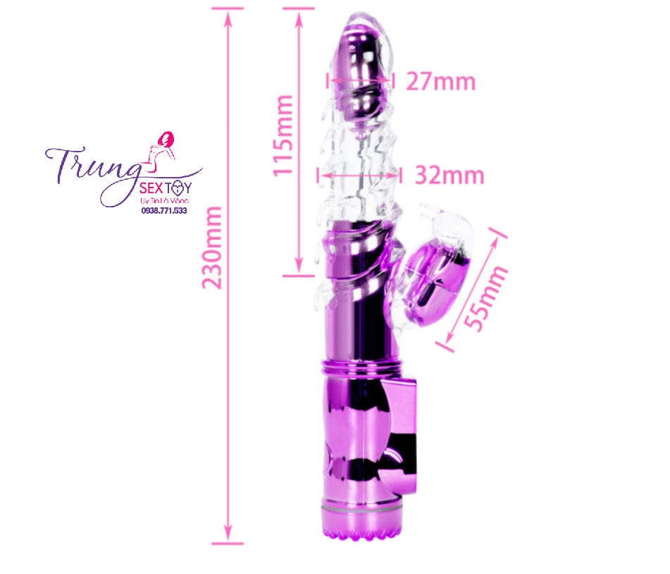 Dương Vật Giả Xoay 360 Độ - Cực Phê, Rung Mạnh, Mua Ngay