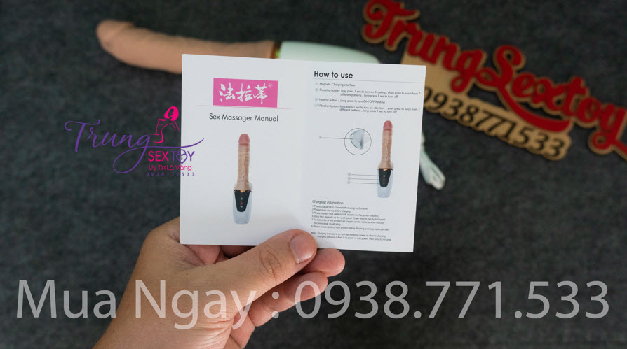 Dương Vật Giả Rung Thụt Mềm Mịn Kích Thích Mua Ngay