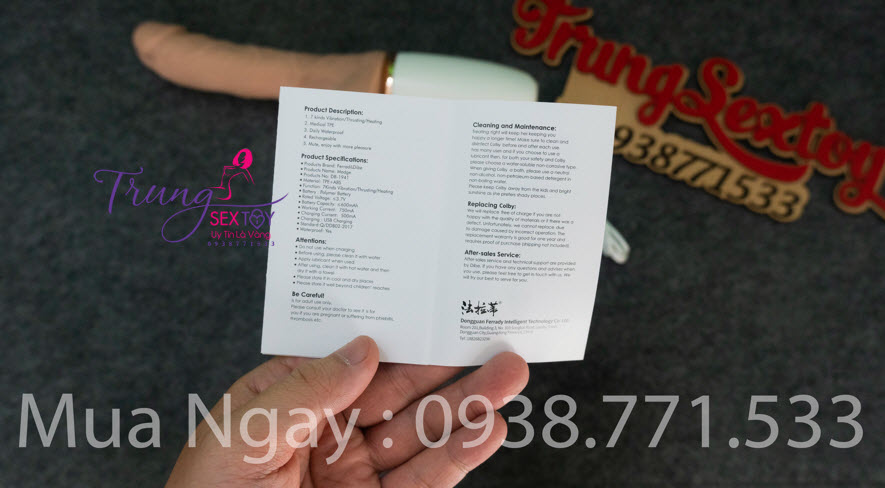 Dương Vật Giả Rung Thụt Mềm Mịn Kích Thích Mua Ngay