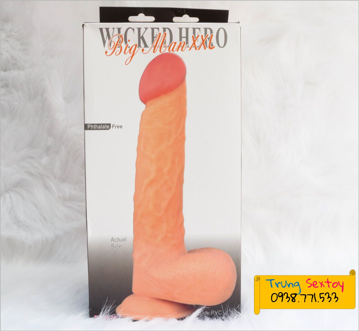 Dương Vật Giả Big Man Chính Hãng - Nâng Tầm Đam Mê