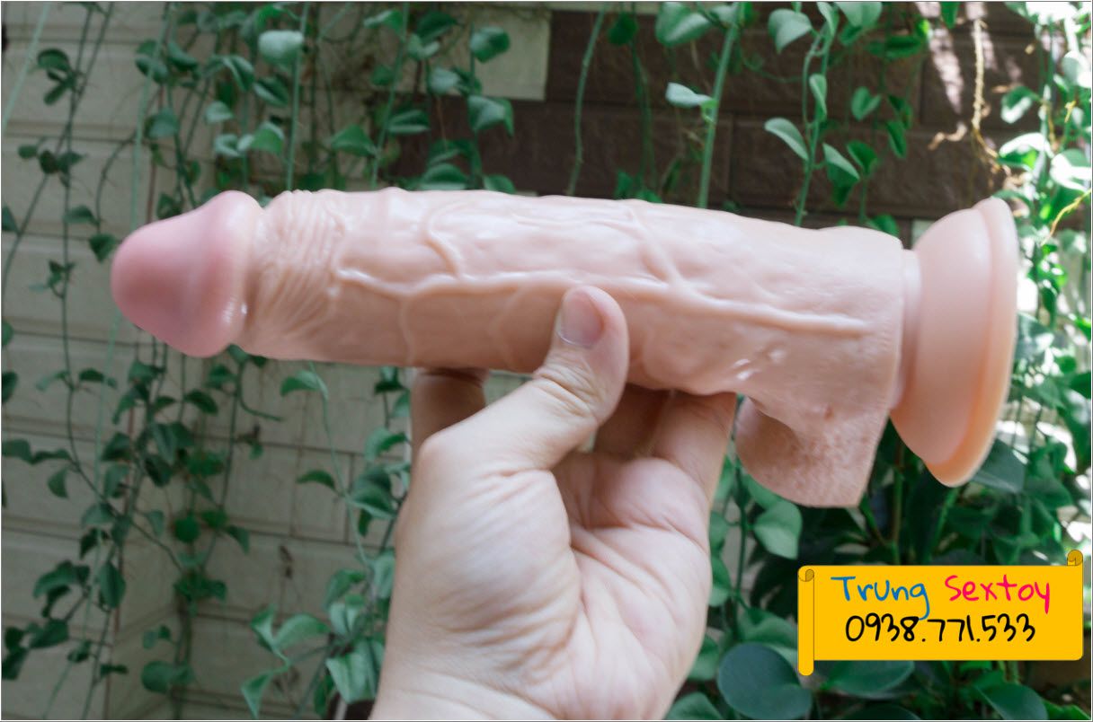Dương vật giả 21cm siêu khủng, kích thích cực mạnh cho phái đẹp