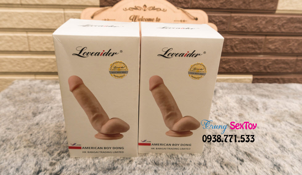  Bán Dương vật giả Loveaider Boy Dong chống thấm nước chọc khuấy cực sướng nhập khẩu