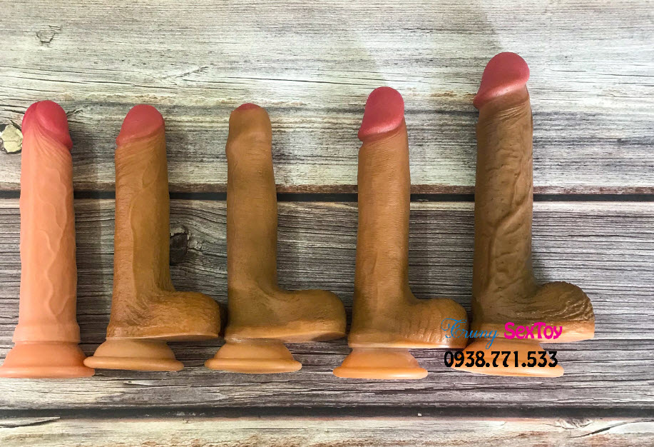 Lovetoy Dương Vật Giả 8.5 inch Silicone Tự Nhiên Gắn Tường