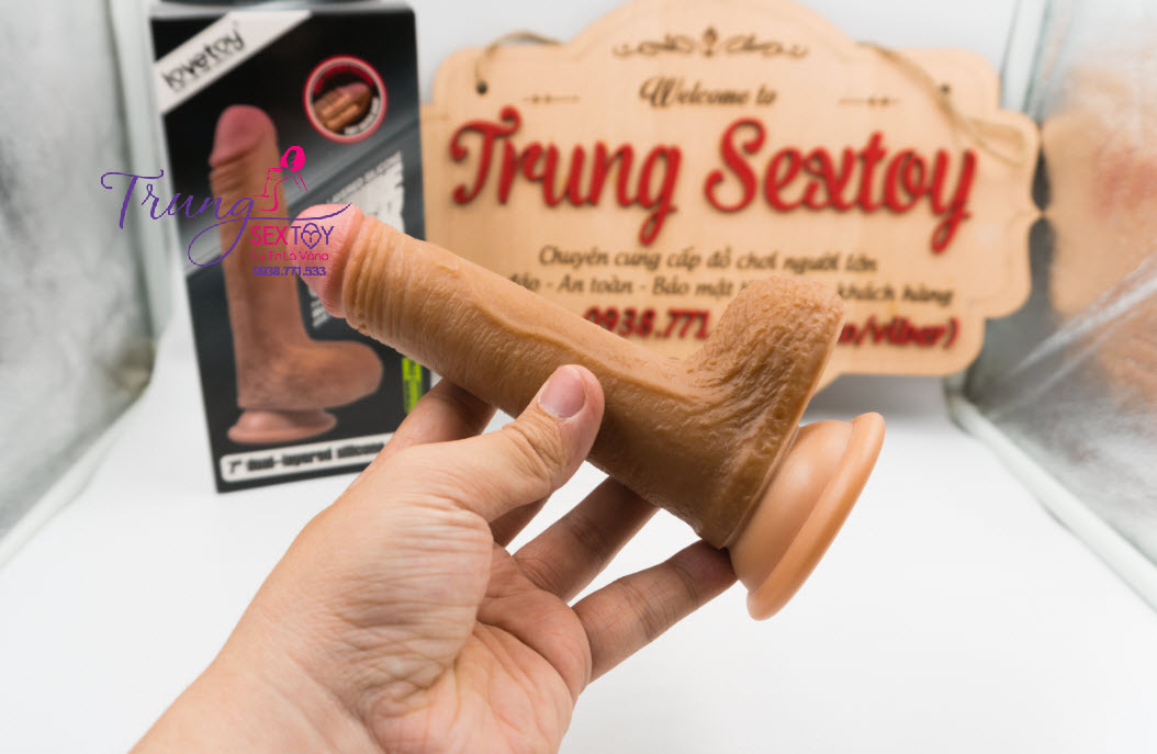 So sánh Dương Vật Giả Lovetoy 2 Lớp Mềm Mịn Nature Cock 7 inch  loại tốt