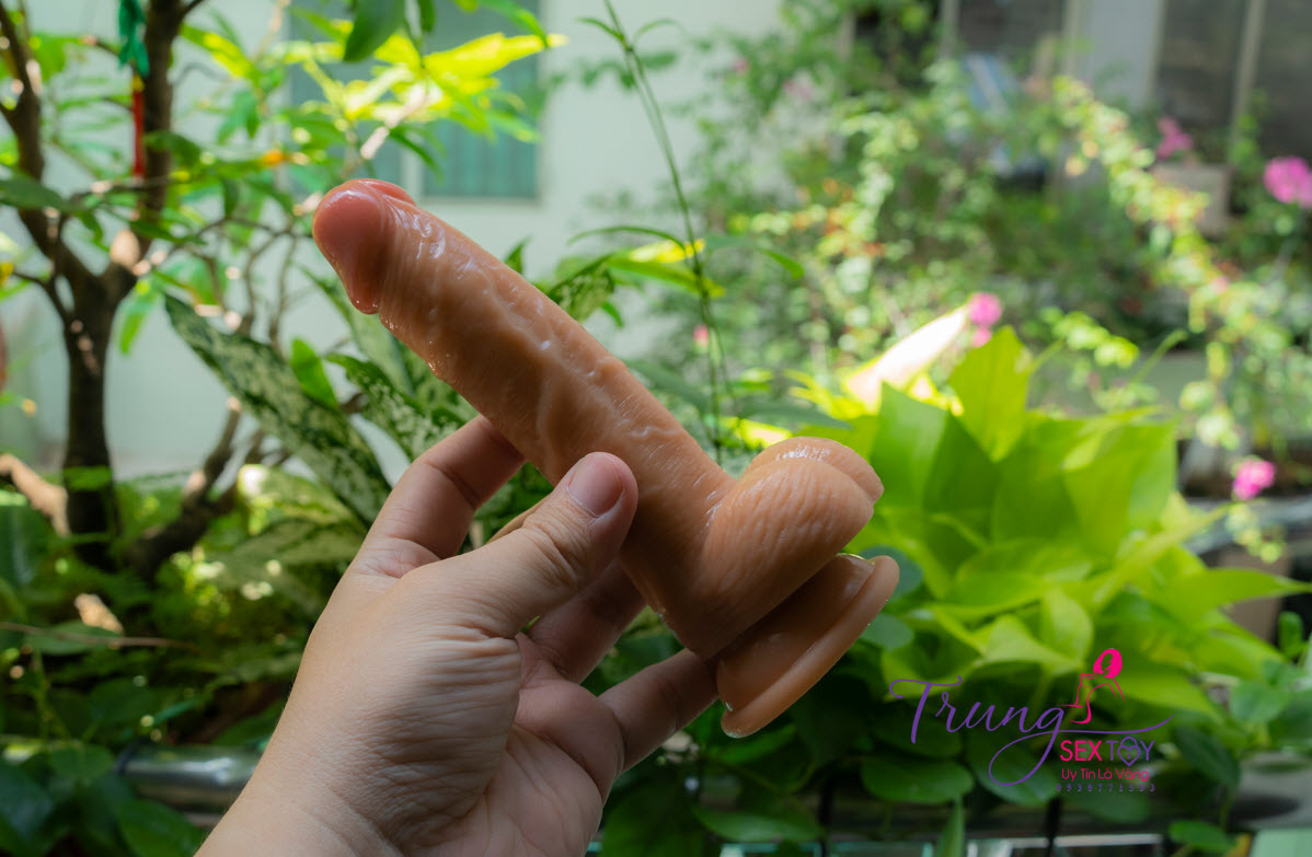 Dương vật giả siêu thực 12x3cm sang trọng cho nữ tăng khoái cảm