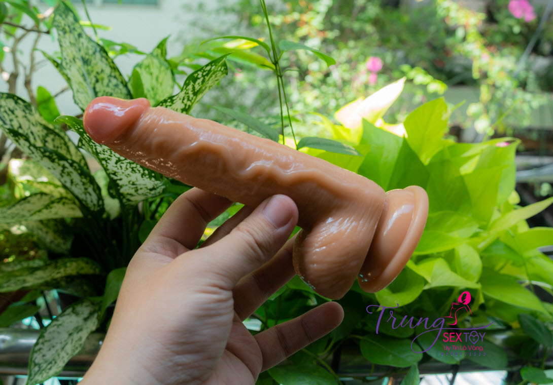 Dương vật giả siêu thực 12x3cm sang trọng cho nữ tăng khoái cảm
