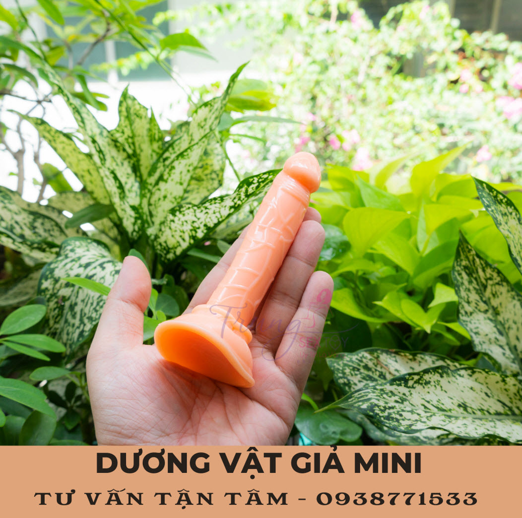 Dương Vật Giả Mini Siêu Mềm Mại Giá Tốt Cho Nữ Tự Tin