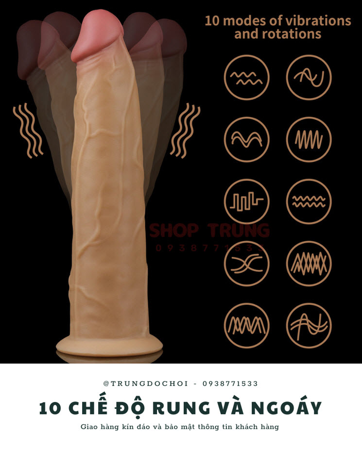 Rotator Rung Ngoáy Điều Khiển Từ Xa Lovetoy - Mua Ngay Khuyến Mãi