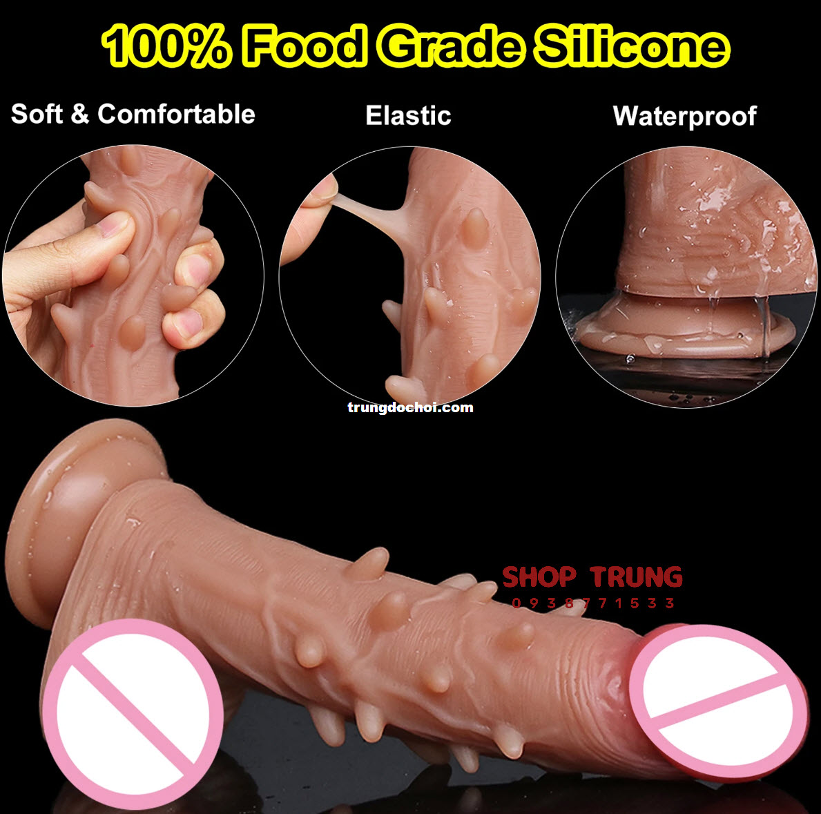 Dương Vật Giả Silicon Gai Mềm Cho Nữ Tận Hưởng Cực Khoái Dương Vật Giả Silicon Gai Mềm Cho Nữ Tận Hưởng Cực Khoái