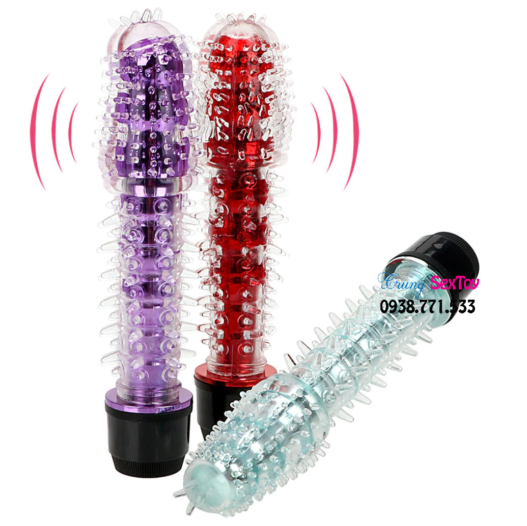 Dương vật giả gai mềm mại rung mạnh chất lượng cao an toàn