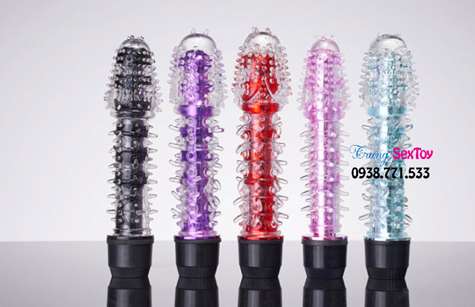 Dương vật giả gai mềm mại rung mạnh chất lượng cao an toàn