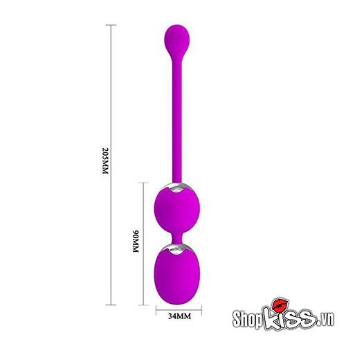 Bóng tập Prettylove Willie massage âm đạo điều khiển từ xa kích thích